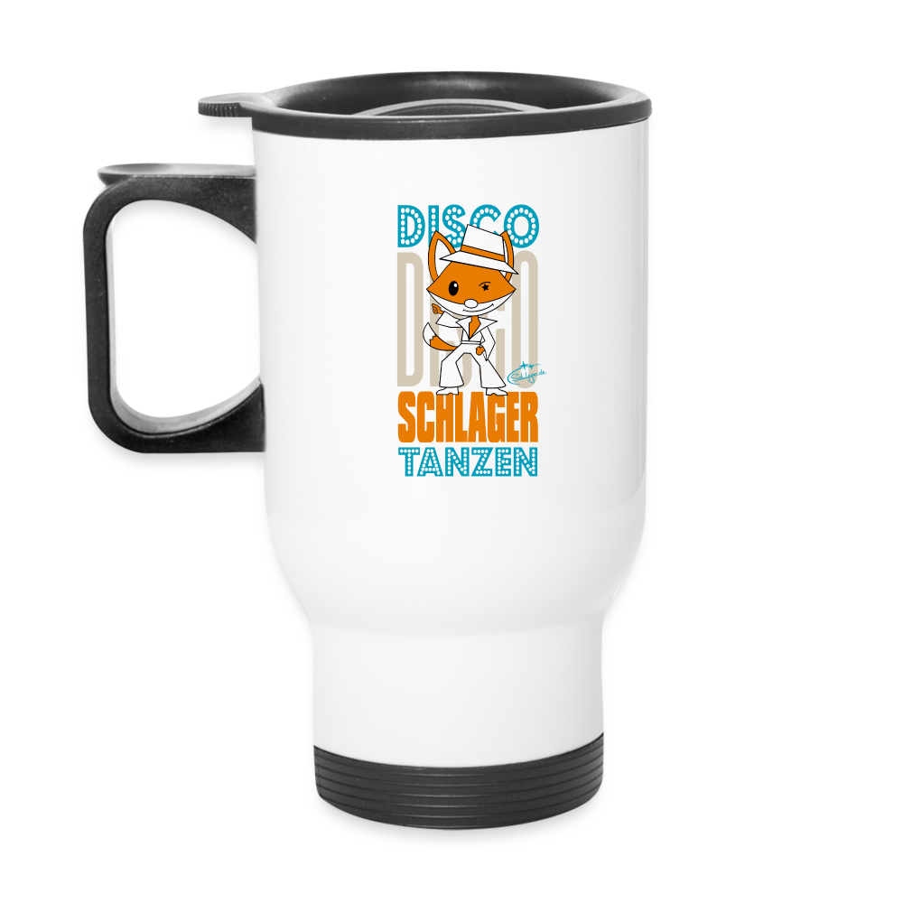 Discofox - Thermobecher - Weiß