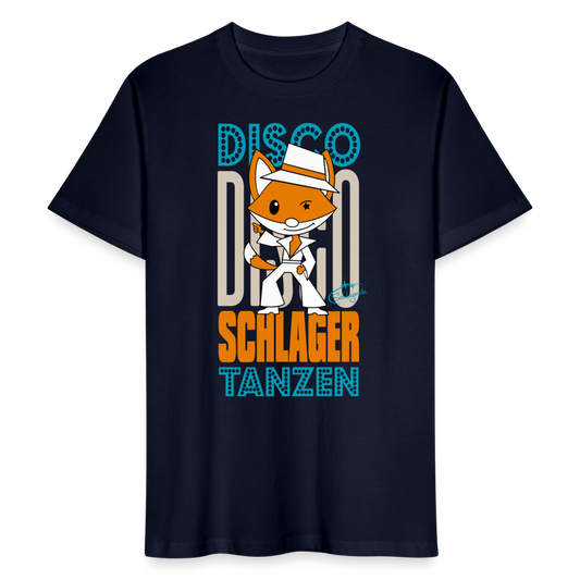 Discofox - Unisex Bio T-Shirt - Navy